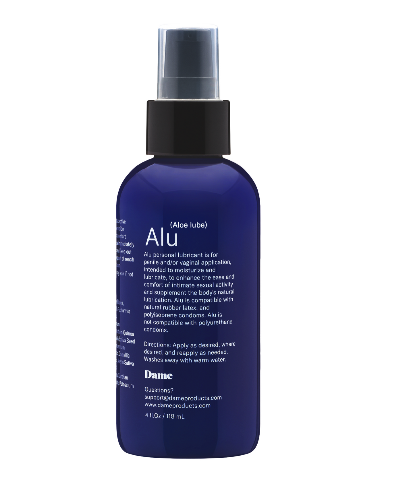 Alu Aloe Lubricant