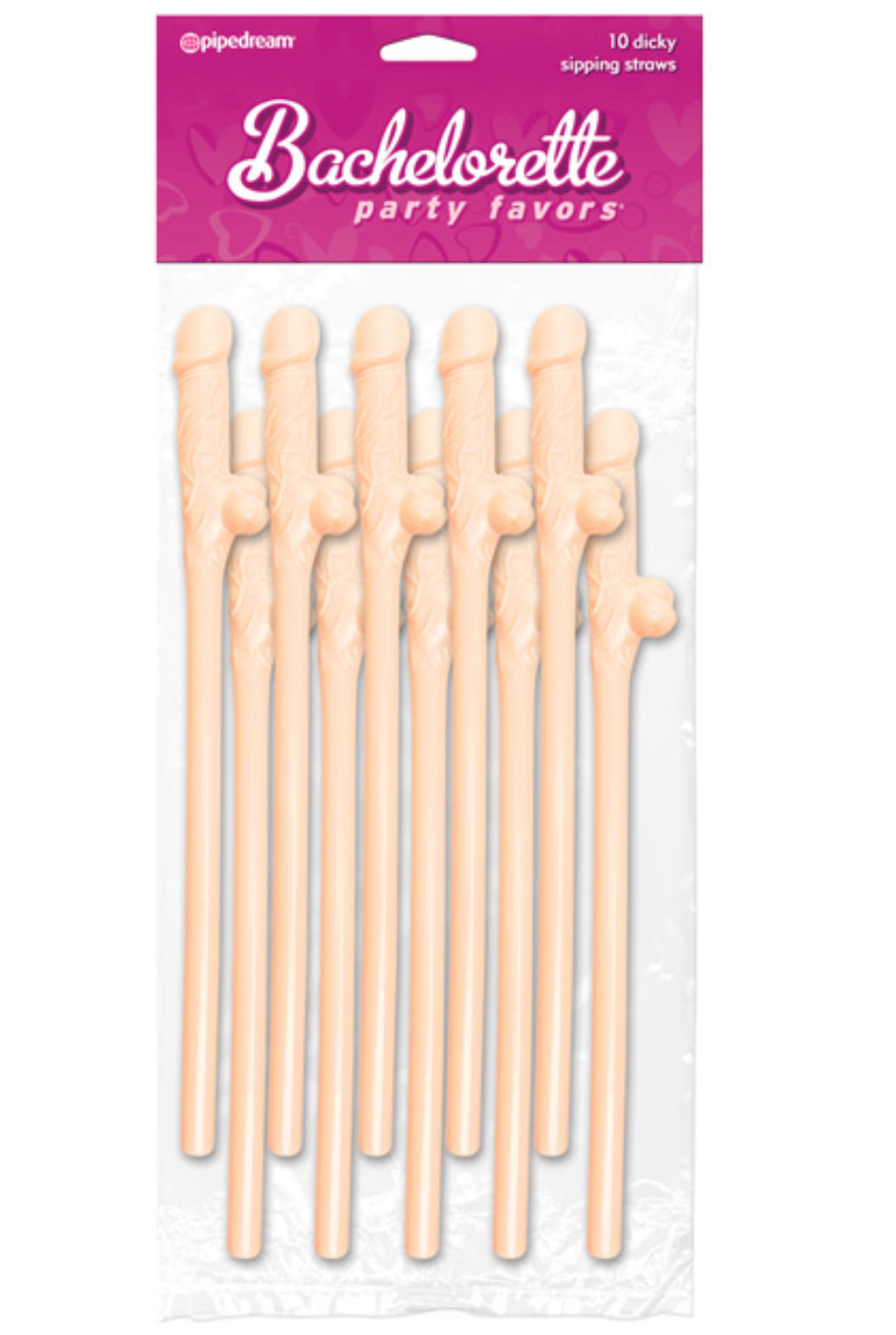 Bachelorette Party Favors Dicky Sipping Straws