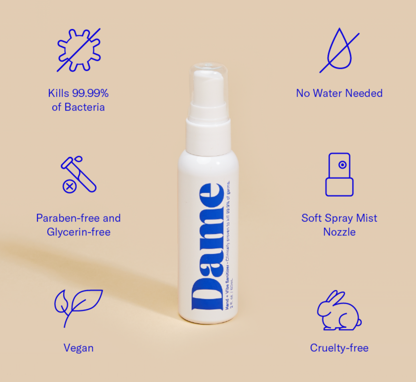 Dame Hand & Vibe Cleaner